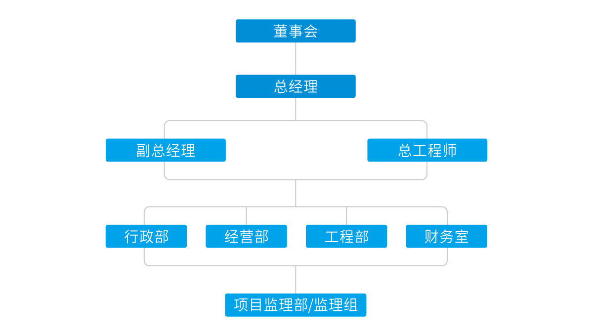 四川國際工程監理有限公司組織架構